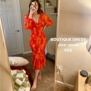 Boutique dress